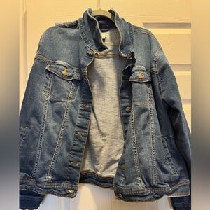 Ava & Viv Classic Blue Denim Jacket 3x